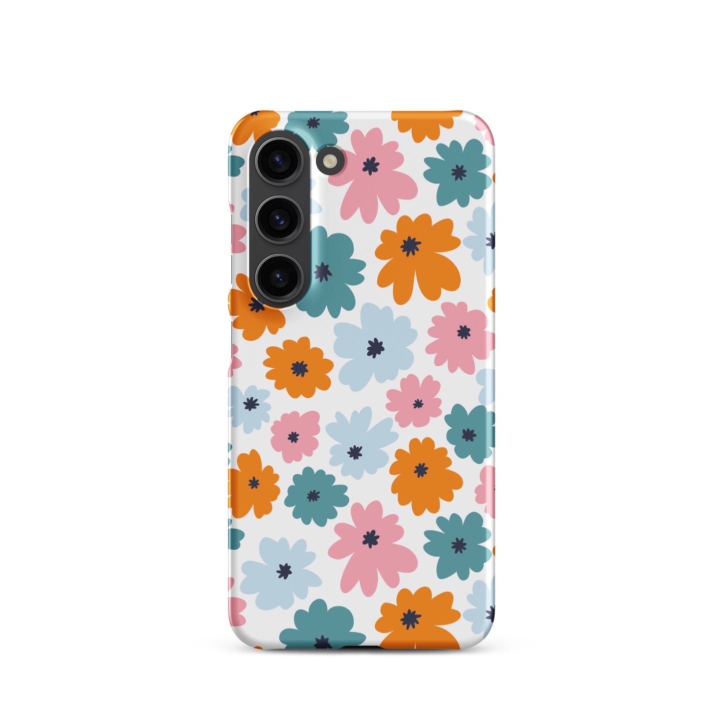 Multicoloured Flowers - Snap Case