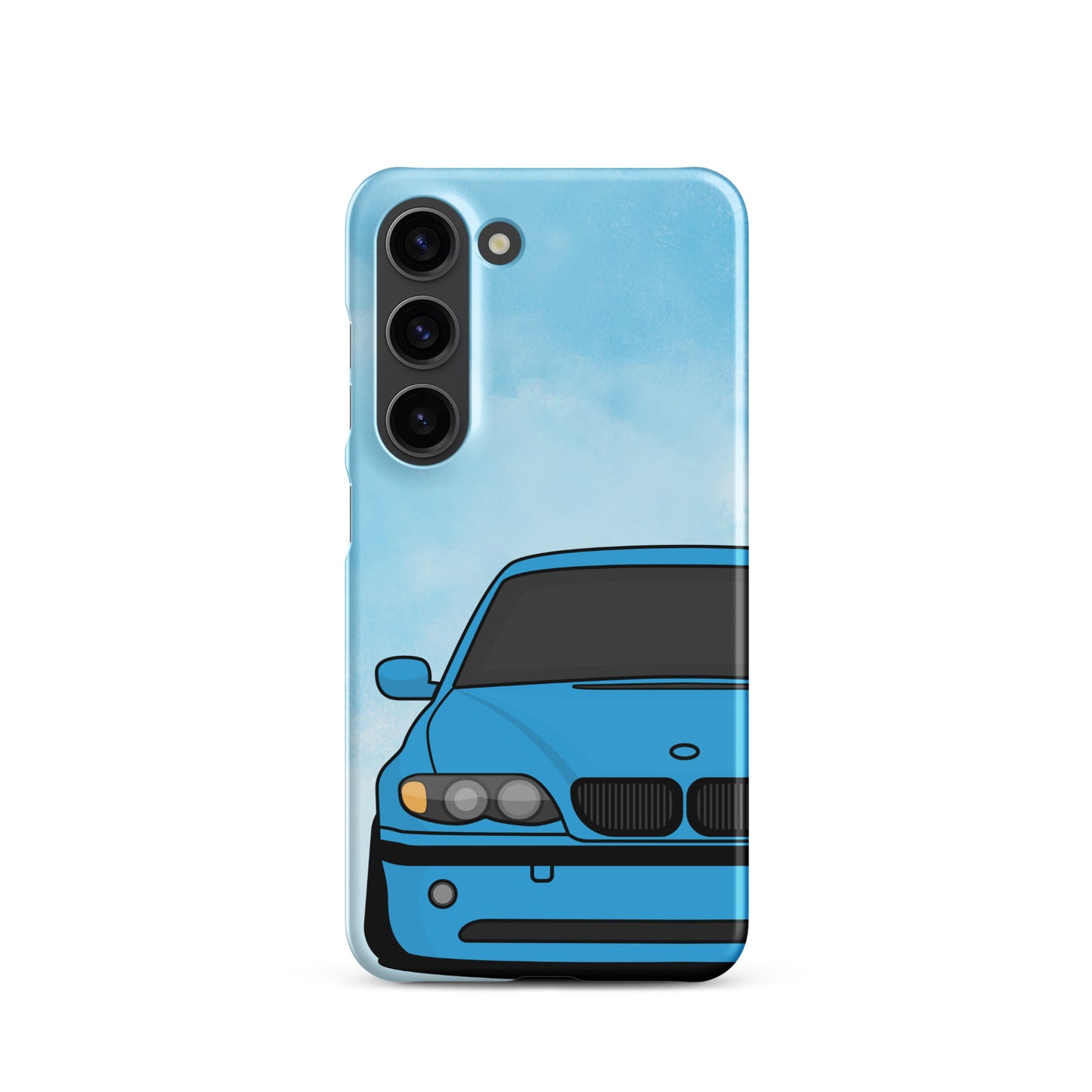 Blue Car - Snap Case