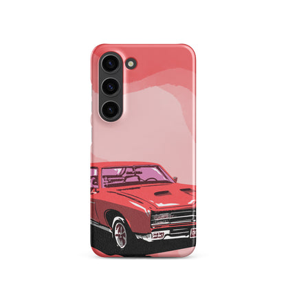 Pink Car - Snap Case