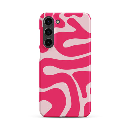 Pink Swirls - Snap Case