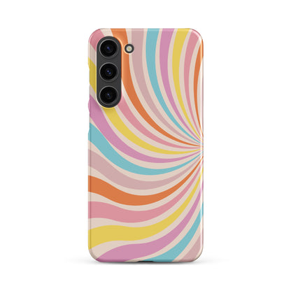 Rainbow Swirls - Snap Case