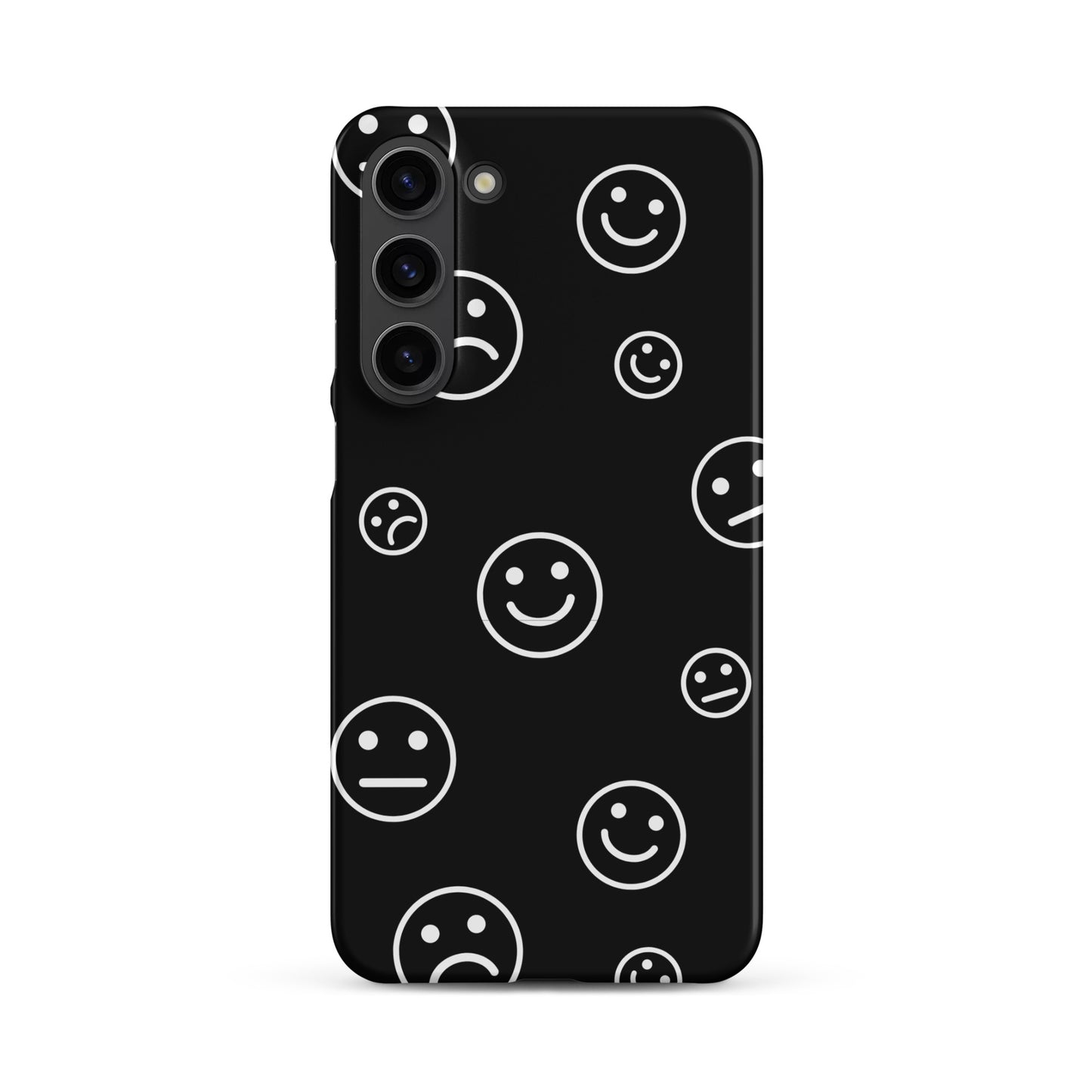 Black and White Faces - Snap Case