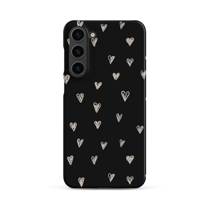 White Hearts - Snap Case