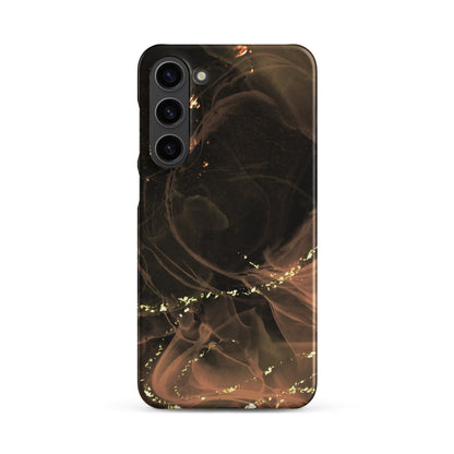 Gold Smoke Screen - Snap Case