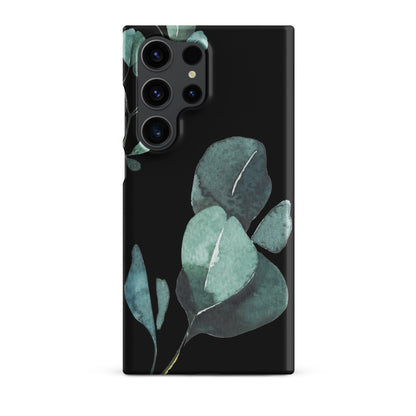 Simple Green Leaves - Snap Case