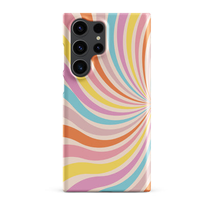 Rainbow Swirls - Snap Case