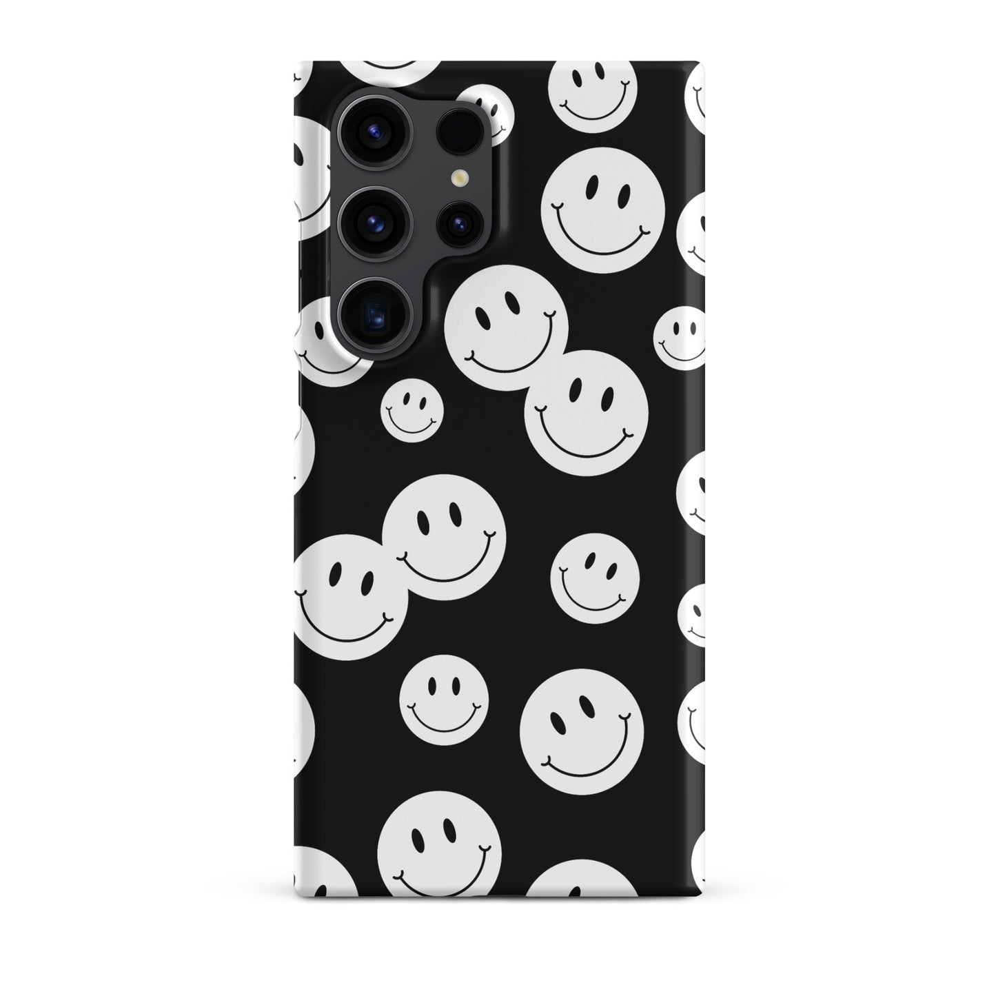 Black and White Smile - Snap Case