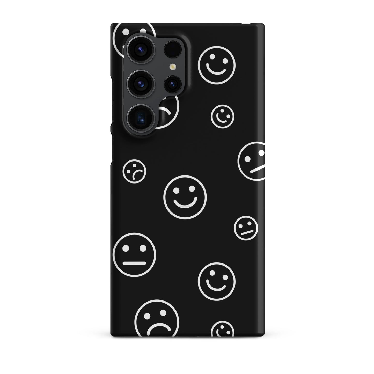 Black and White Faces - Snap Case