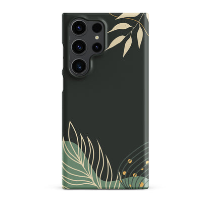 Floral Greenery - Snap Case