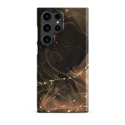 Gold Smoke Screen - Snap Case