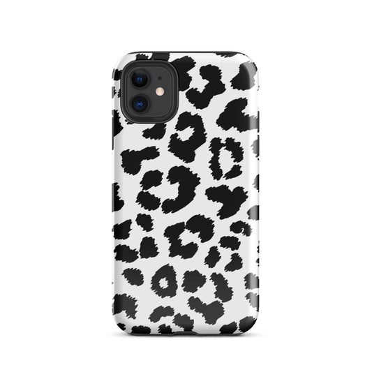 Black Leopard Print - Tough Case