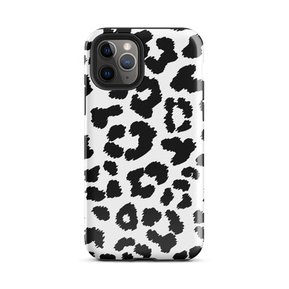 Black Leopard Print - Tough Case