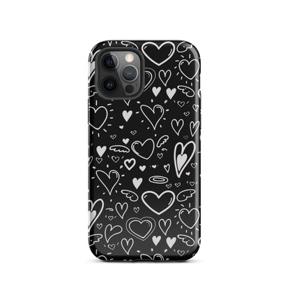 Black and White Hearts - Tough Case