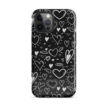 Black and White Hearts - Tough Case