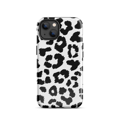 Black Leopard Print - Tough Case