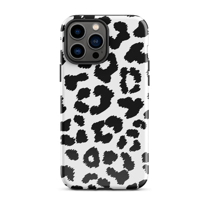 Black Leopard Print - Tough Case