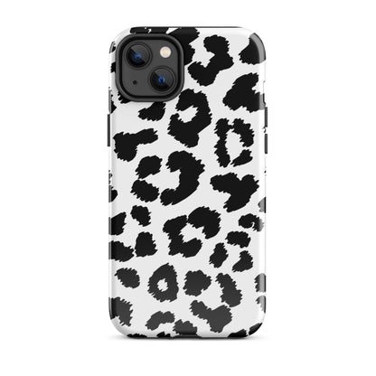 Black Leopard Print - Tough Case