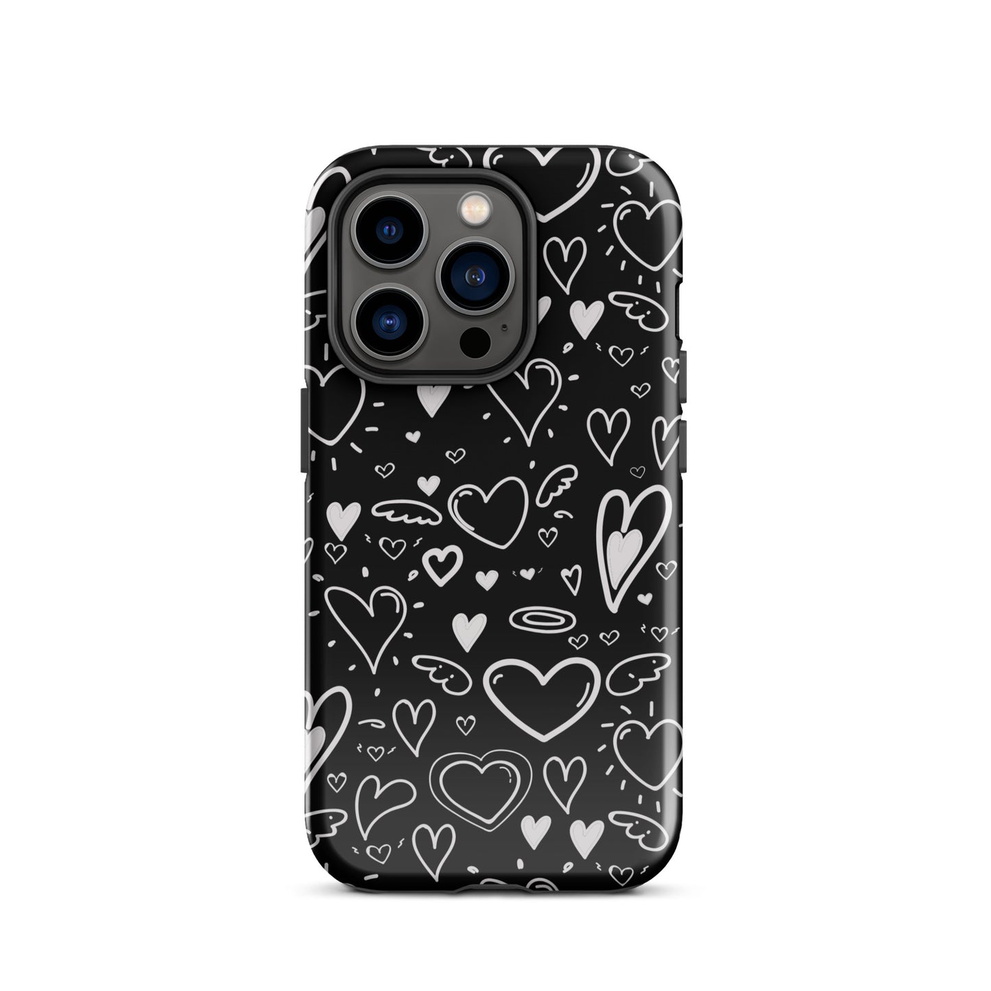 Black and White Hearts - Tough Case