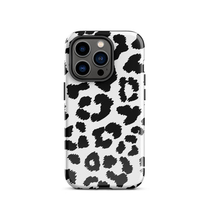 Black Leopard Print - Tough Case