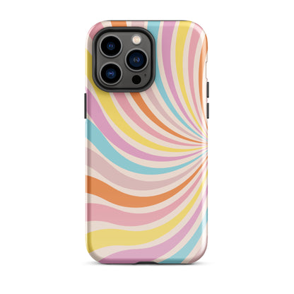 Rainbow Swirls - Tough Case