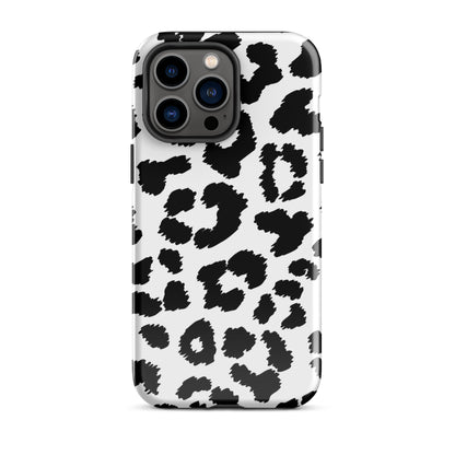 Black Leopard Print - Tough Case