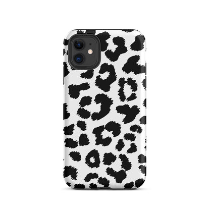 Black Leopard Print - Tough Case