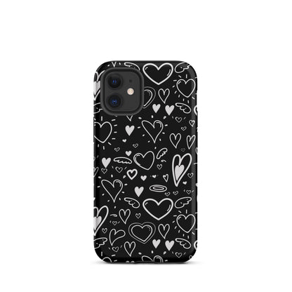 Black and White Hearts - Tough Case
