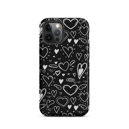 Black and White Hearts - Tough Case