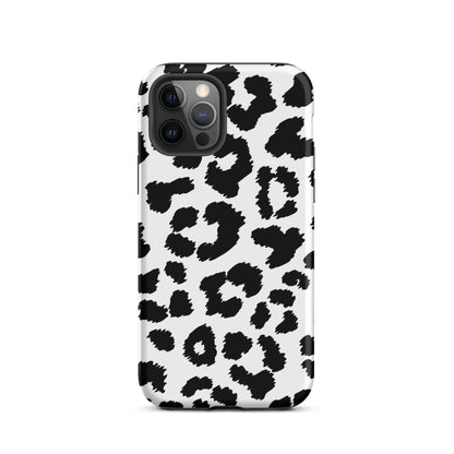 Black Leopard Print - Tough Case