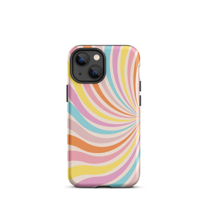 Rainbow Swirls - Tough Case