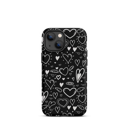 Black and White Hearts - Tough Case