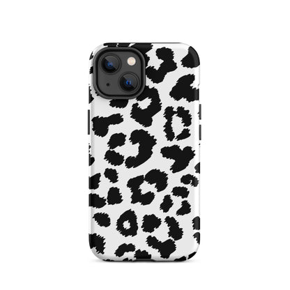 Black Leopard Print - Tough Case