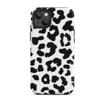 Black Leopard Print - Tough Case