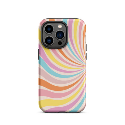 Rainbow Swirls - Tough Case