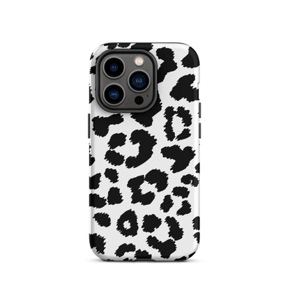 Black Leopard Print - Tough Case