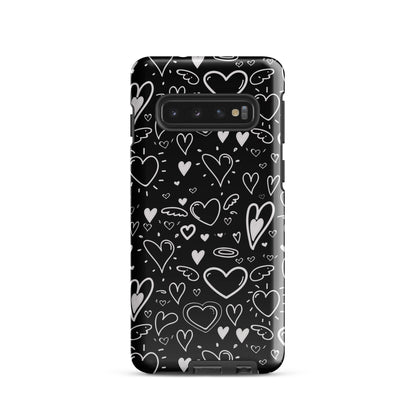 Black and White Hearts - Tough Case