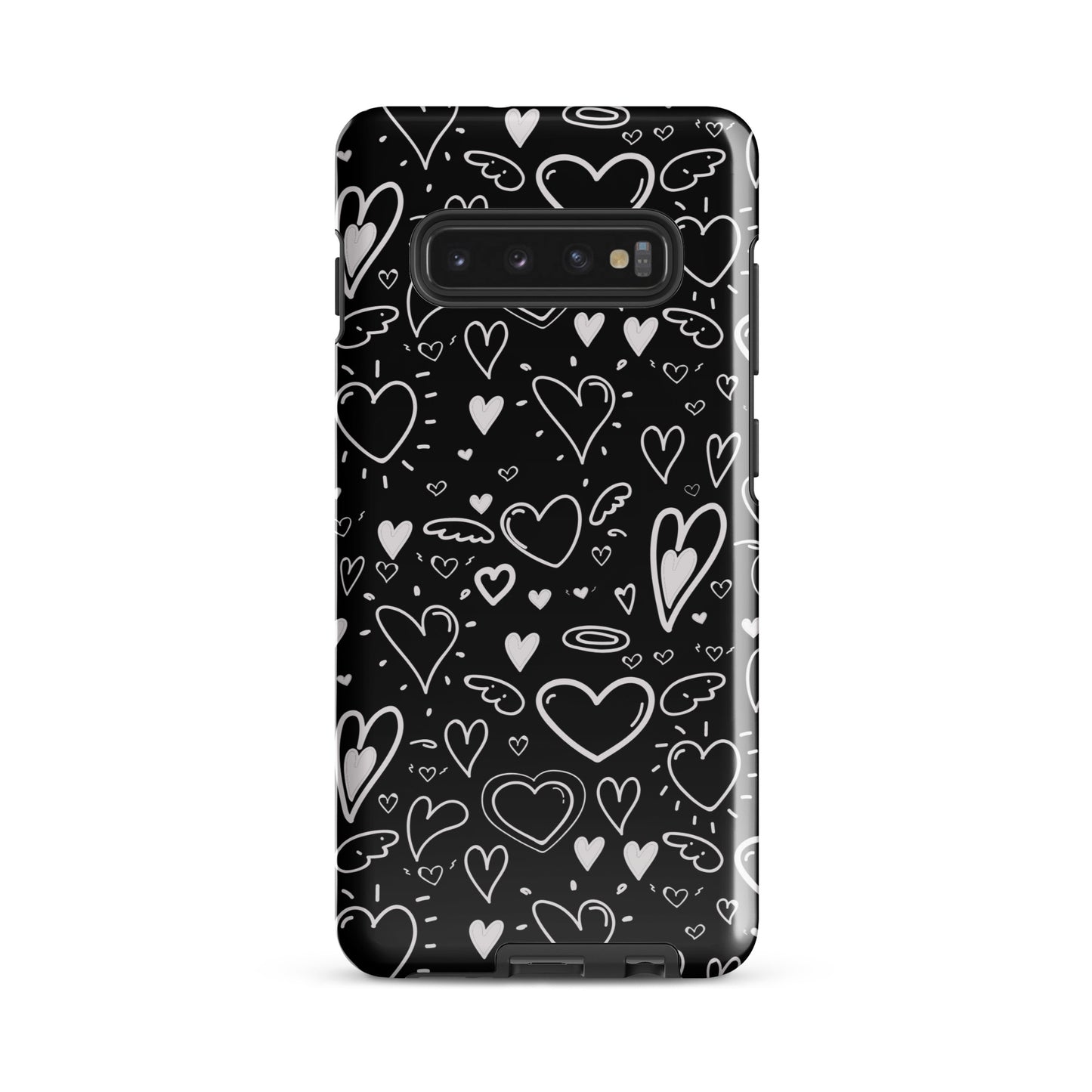 Black and White Hearts - Tough Case