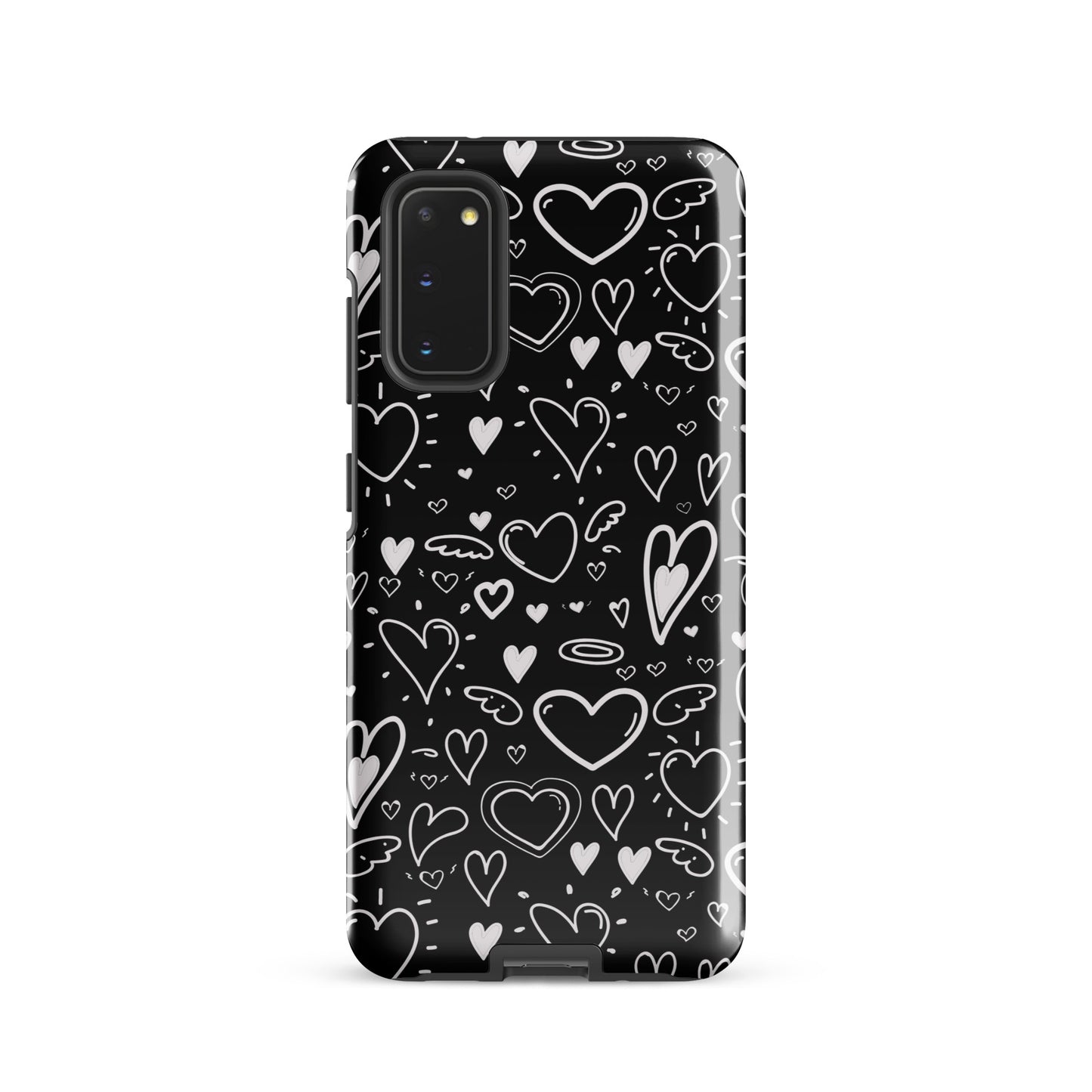 Black and White Hearts - Tough Case