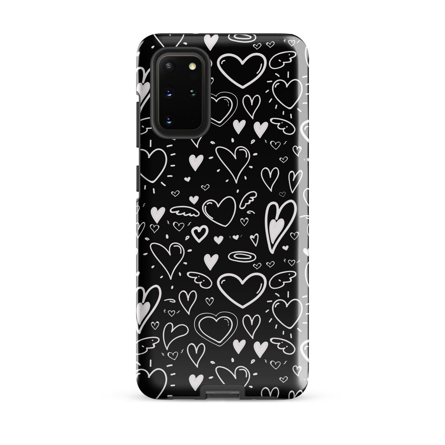 Black and White Hearts - Tough Case