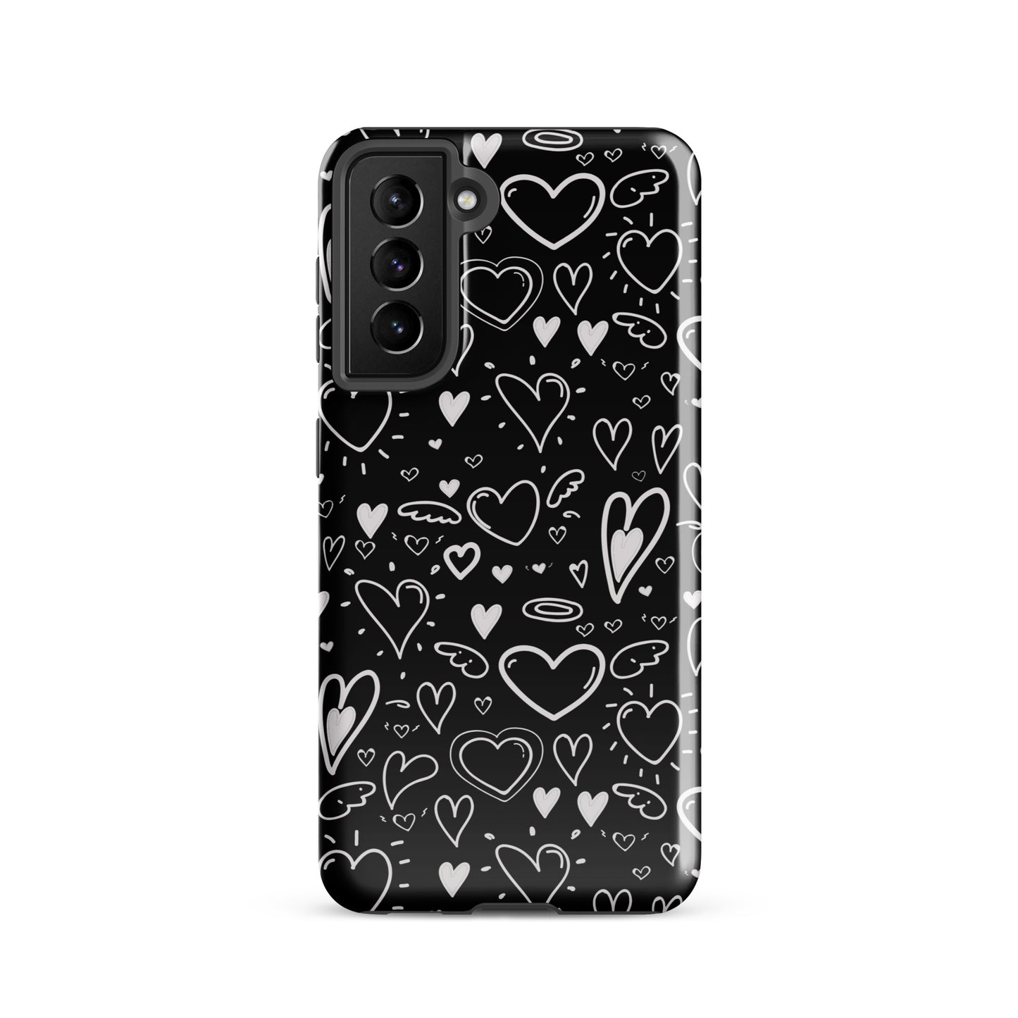 Black and White Hearts - Tough Case