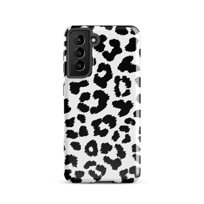 Black Leopard Print - Tough Case