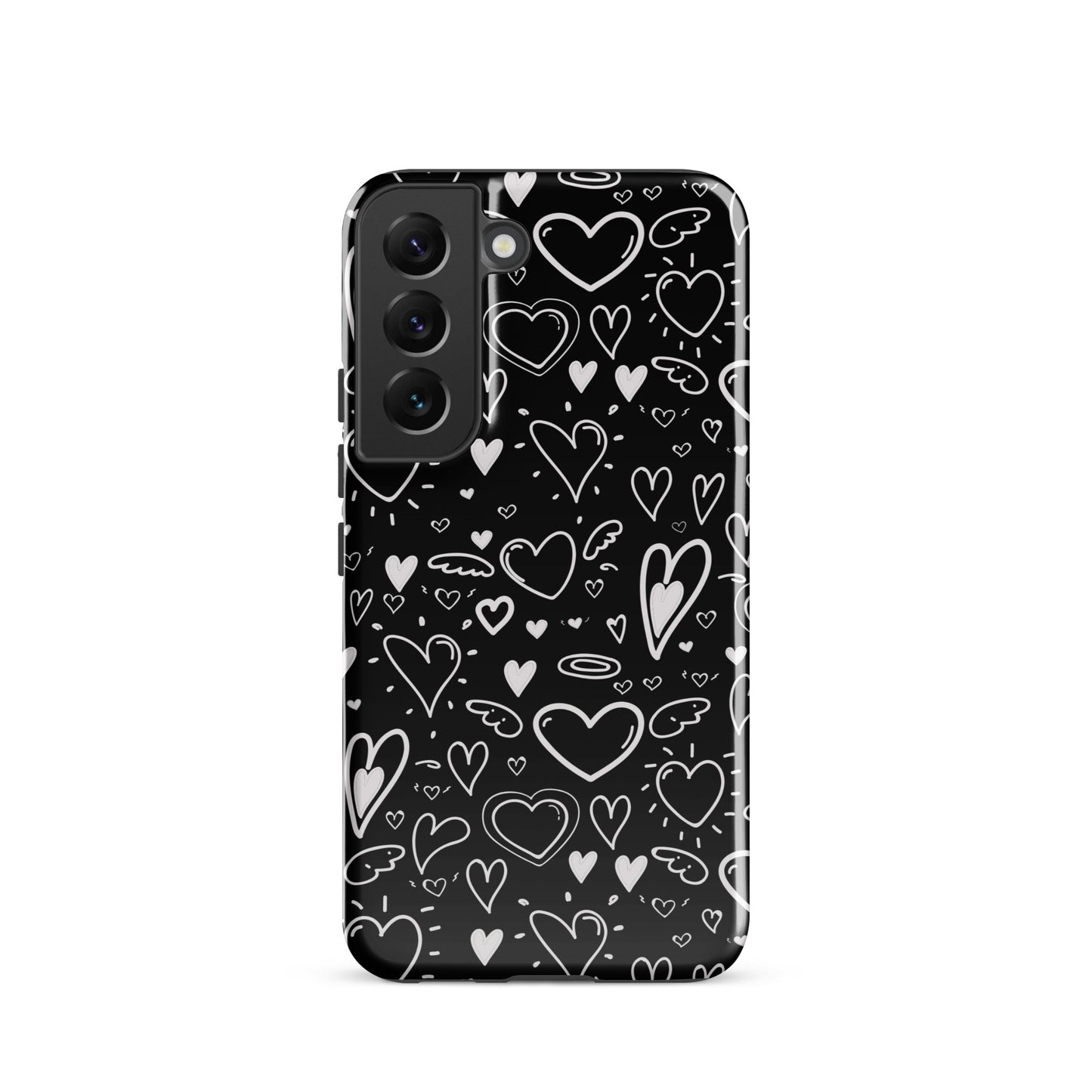 Black and White Hearts - Tough Case