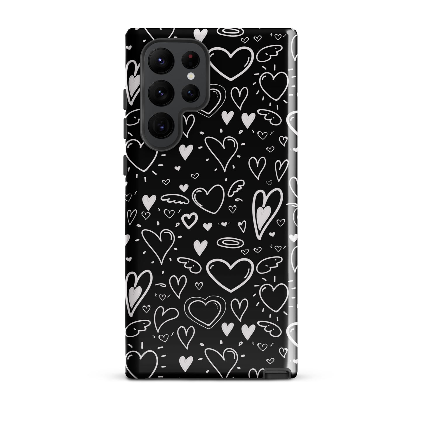 Black and White Hearts - Tough Case