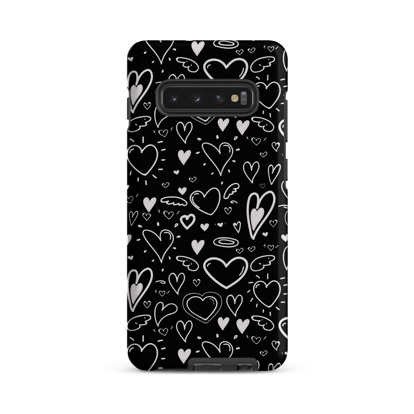 Black and White Hearts - Tough Case