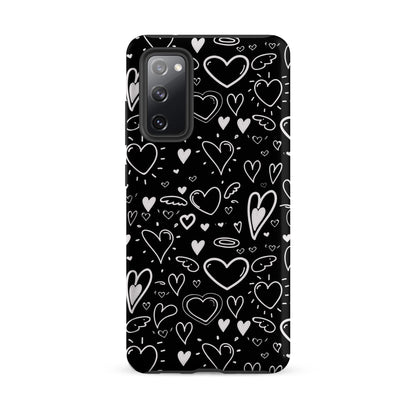 Black and White Hearts - Tough Case