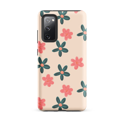 Red and Green Flowers - Tough Case