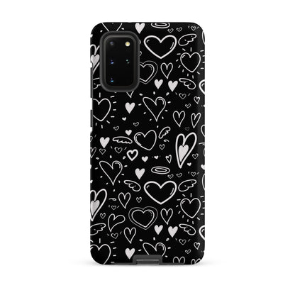 Black and White Hearts - Tough Case