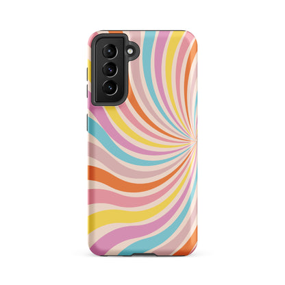 Rainbow Swirls - Tough Case