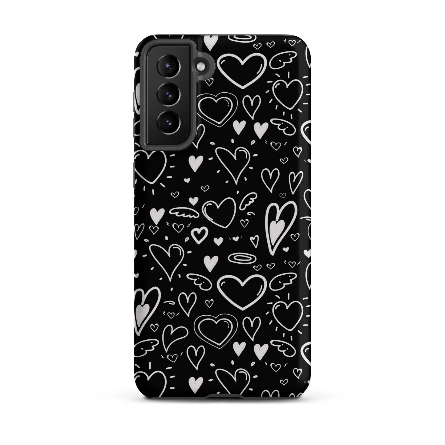 Black and White Hearts - Tough Case