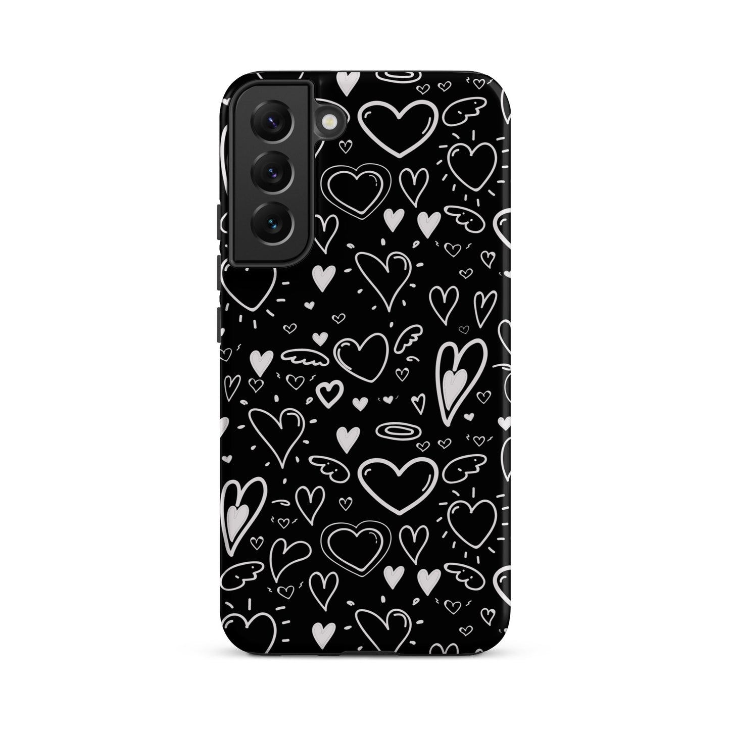 Black and White Hearts - Tough Case